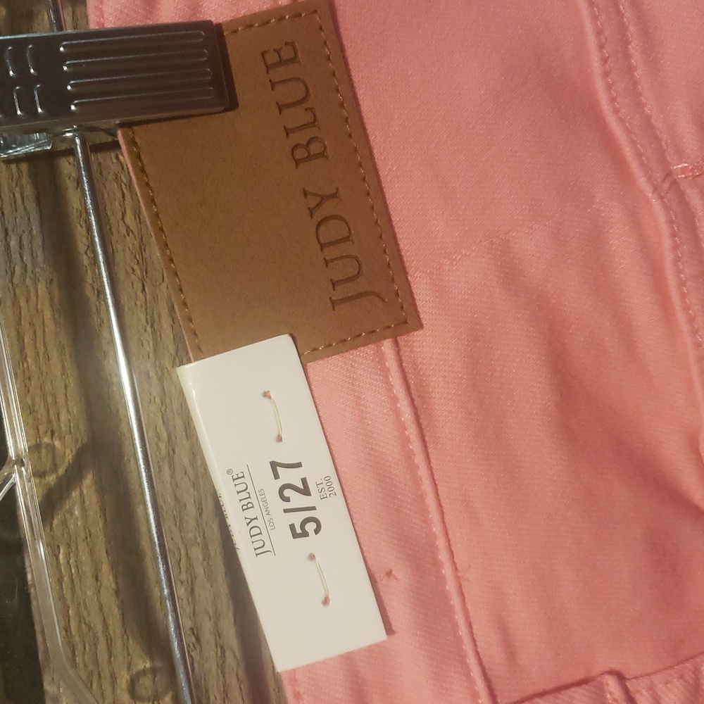 Judy Blue Pink Cargo Pants - Picture 3 of 4